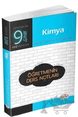 9. Sınıf Kimya Öğretmenin Ders Notları – Kolektif – Editör Yayınevi kitap kapağı