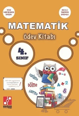 4. Sınıf Matematik Ödev Kitabı – Kolektif – Medyan Yayınları kitap kapağı