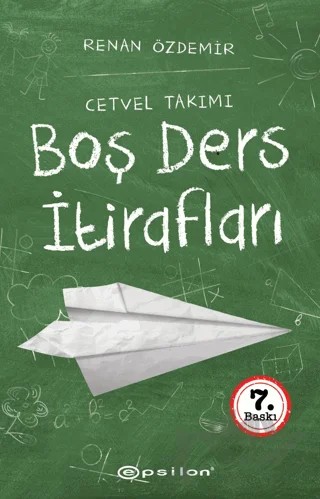 Boş Ders İtirafları – Renan Özdemir – Epsilon Yayınevi kitap kapağı
