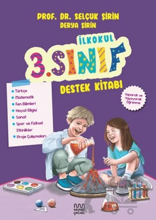 İlkokul 3. Sınıf Destek Kitabı – Selçuk Şirin, Derya Şirin – Mundi Çocuk kitap kapağı
