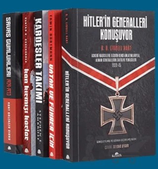 İkinci Dünya Savaşı Seti (5 Kitap Takım) – Basil Henry Liddell Hart, Erwin Bartmann, Günter K. Koschorrek, Kont Galeazzo Ciano, Stephen E. Ambrose – Kronik Kitap kitap kapağı