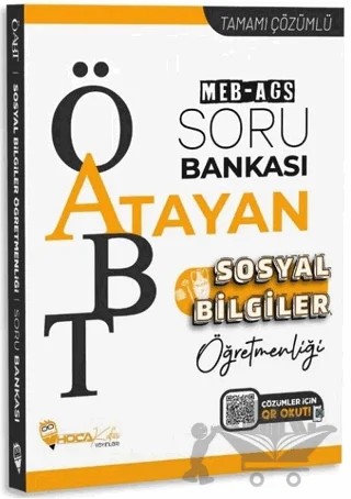 2025 ÖABT MEB-AGS Sosyal Bilgiler Öğretmenliği Atayan Soru Bankası Çözümlü – Kollektif – Hoca Kafası Yayınları kitap kapağı