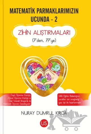 Matematik Parmaklarımızın Ucunda - 2 – Nuray Dumrul Kırca – US Yayınları kitap kapağı