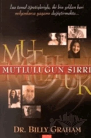Mutluluğun Sırrı – Billy Graham – İnkılap Kitabevi kitap kapağı