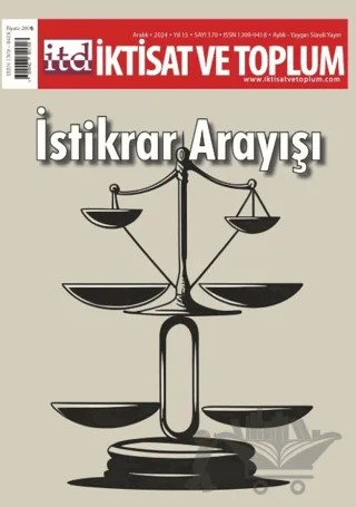 İktisat ve Toplum Dergisi 170. Sayı İstikrar Arayışı – İktisat ve Toplum Dergisi kitap kapağı