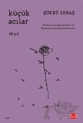 Küçük Acılar – Şükrü Erbaş – Kırmızı Kedi Yayınevi kitap kapağı