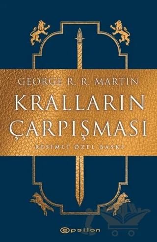 Kralların Çarpışması – George R. R. Martin – Epsilon Yayınevi kitap kapağı