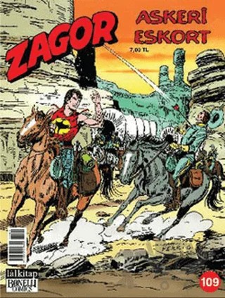 Yeni Zagor Sayı: 109 Askeri Eskort – Lal Kitap kitap kapağı