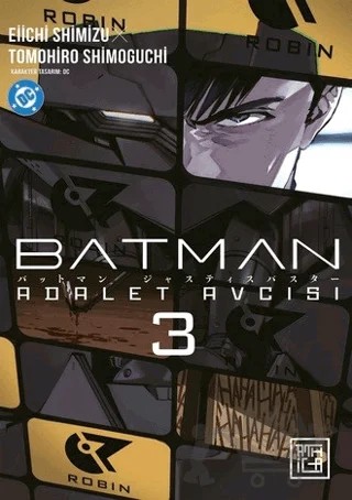 Batman - Adalet Avcısı 3 – Eiichi Shimizu – Athica Yayınları kitap kapağı