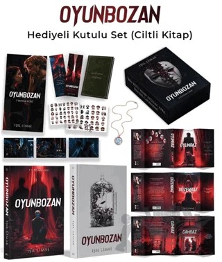 Oyunbozan - 7 Tutsak 1 Ölü Serisi 4 (Kutulu) – Işıl Limae – Onyx Yayınları kitap kapağı