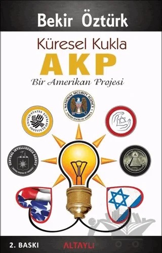 Küresel Kukla AKP – Bekir Öztürk – Altaylı Yayınları kitap kapağı