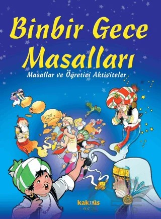 Binbir Gece Masalları – Anna Biosca – Kaknüs Yayınları kitap kapağı