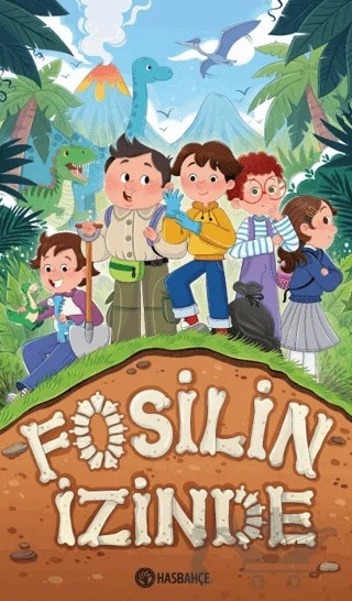 Fosilin İzinde – Mehmet Tuna – Hasbahçe kitap kapağı