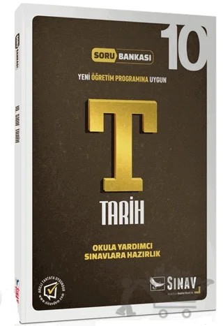 10. Sınıf Tarih Soru Bankası – Kolektif – Sınav Yayınları kitap kapağı