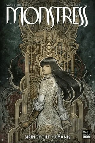 Uyanış - Monstress Cilt 1 – Marjorie Liu – Marmara Çizgi kitap kapağı