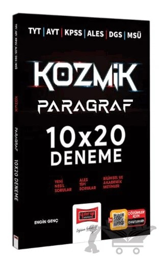 TYT AYT KPSS ALES DGS MSÜ Kozmik Paragraf 10x20 Deneme Yargı Yayınları – Kolektif – Yargı Yayınevi kitap kapağı