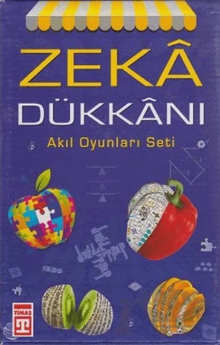 Zeka Dükkanı Akıl Oyunları Seti (4 Kitap Takım, Kutulu) – Ken Russell – Timaş Çocuk kitap kapağı