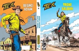 Tex Klasik Seri - 6 – Gianluigi Bonelli – Çizgi Düşler Yayınevi kitap kapağı