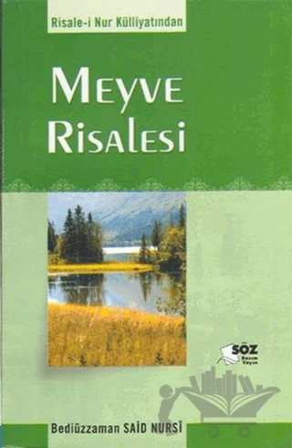 Meyve Risalesi – Bediüzzaman Said-i Nursi – Söz Basım Yayın kitap kapağı