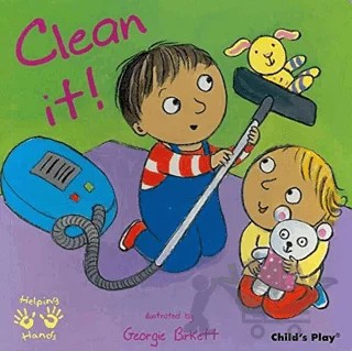 Clean It! – Georgie Birkett – Child's Play kitap kapağı