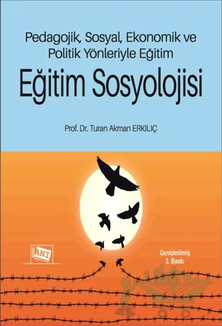 Eğitim Sosyolojisi – Turan Akman Erkılıç – Anı Yayıncılık kitap kapağı