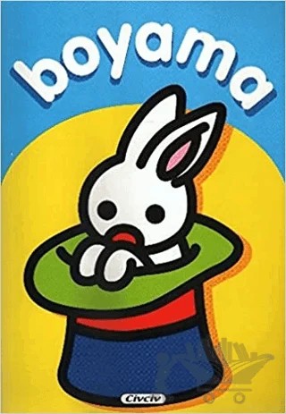 Boyama Tavşan – Kolektif – Çiçek Yayıncılık kitap kapağı