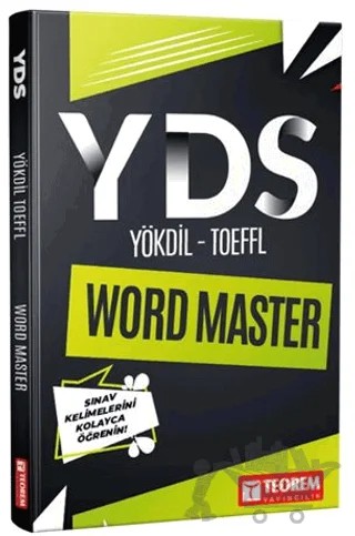 YDS YÖKDİL - TOEFFL Word Master – Kollektif – Teorem Yayıncılık kitap kapağı