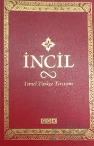 İncil (Küçük Boy)- Kırmızı – Kolektif – GDK Yayınları kitap kapağı