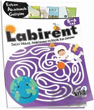 Labirent EAG 5-6 Yaş – Kolektif – Niha Çocuk kitap kapağı