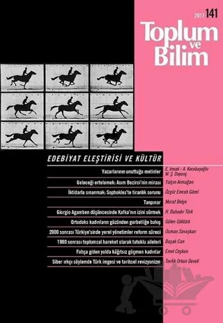 Toplum ve Bilim Sayı: 141 – İletişim Yayınevi kitap kapağı