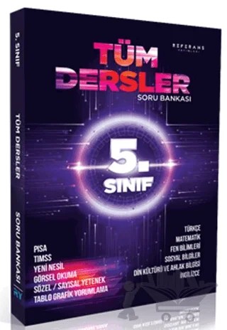 5. Sınıf Tüm Dersler Soru Bankası – Kolektif – Referans Yayınları kitap kapağı