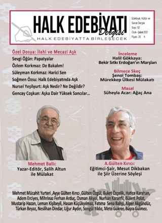 Halk Edebiyatı Dergisi Sayı: 52 Ocak - Şubat 2023 – Kolektif – Halk Edebiyatı Dergisi Yayınları kitap kapağı