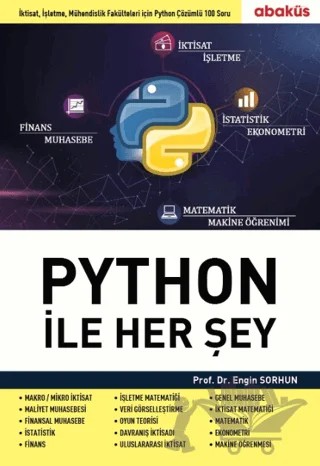Python ile Her Şey – Engin Sorhun – Abaküs Kitap kitap kapağı
