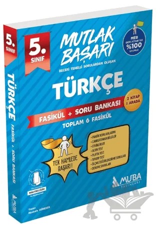 2042 MB 5. Sınıf Türkçe Fasiküller+Soru Bankası – Kolektif – Muba Yayınları kitap kapağı