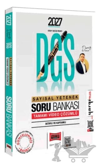 2027 DGS Sayısal Yetenek Tamamı Video Çözümlü Soru Bankası – Deniz Atalay – Yargı Yayınevi kitap kapağı