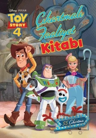 Çıkartmalı Faaliyet Kitabı - Toy Story 4 – Kolektif – Doğan Egmont Yayıncılık kitap kapağı
