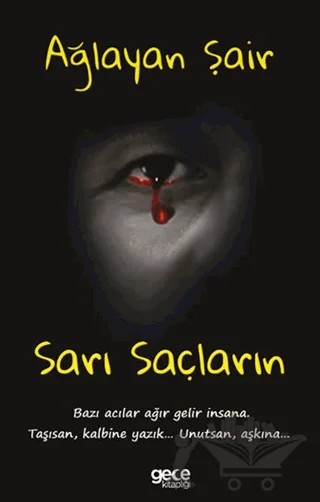 Sarı Saçların – Ağlayan Şair – Gece Kitaplığı kitap kapağı