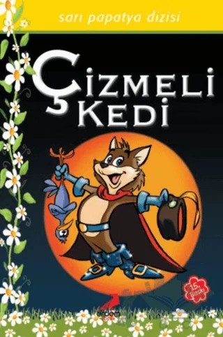 Sarı Papatya Dizisi-Çizmeli Kedi – Kolektif – Erdem Çocuk kitap kapağı