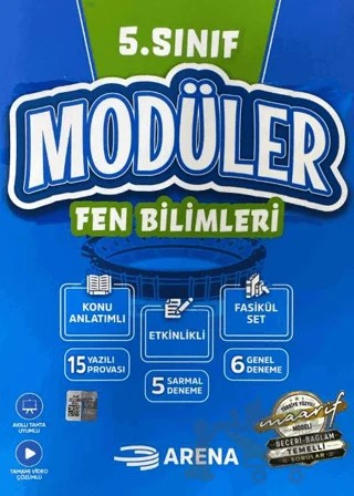 5. Sınıf Fen Bilimleri Konu Anlatım Fasikülleri – Kolektif – Arena Yayınları kitap kapağı