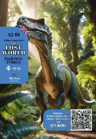 The Lost World - İngilizce – Sir Arthur Conan Doyle – NS Press kitap kapağı