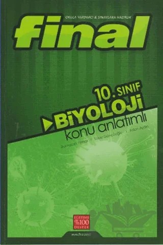 Final 10. Sınıf Biyoloji Konu Anlatımlı – Ramazan Yılmaz – Final Yayınları kitap kapağı