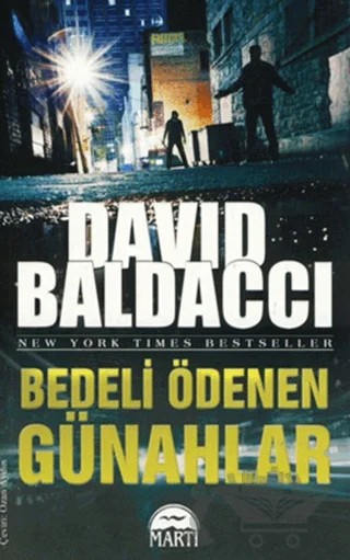 Bedeli Ödenen Günahlar – David Baldacci – Martı Yayınları kitap kapağı