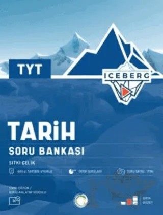 Tyt Iceberg Tarih Soru Bankası – Sıtkı Çelik – Okyanus Yayınları kitap kapağı