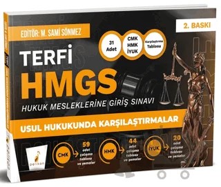 Terfi HMGS Usul Hukukunda Karşılaştırmalar – M. Sami Sönmez – Pelikan Tıp Teknik Yayıncılık kitap kapağı