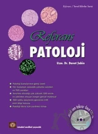 Referans Patoloji – Davut Şahin – İstanbul Tıp Kitabevi kitap kapağı