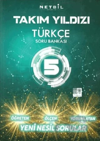 5. Sınıf Türkçe Takım Yıldızı Soru Bankası Yeni – Kolektif – Netbil Yayıncılık kitap kapağı