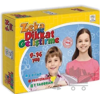 9-14 Yaş Zeka ve Dikkat Geliştirme Seti (Zeka Testleri, Okul ve Sınav Başarısı, Düşünme Becerileri, Problem Çözme) – Kolektif – Yükselen Zeka Yayınları kitap kapağı