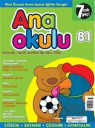 Anaokulu Sayı: 81 Anne-Çocuk Eğitim Dergisi – Boyut Yayın Grubu kitap kapağı