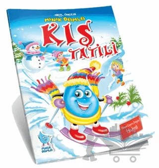 (2021) Minik Damla Kış Tatili Okul Öncesi) – Yasemin Mimir Altunok – Minik Damla Yayınevi kitap kapağı