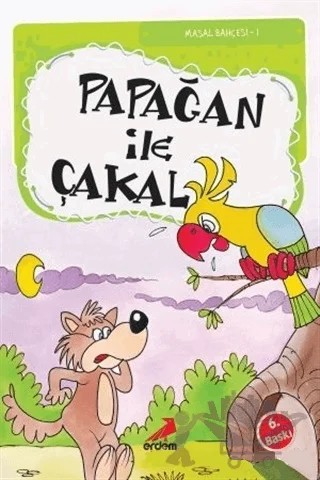 Papağan ile Çakal – Esra Gökşen – Erdem Çocuk kitap kapağı